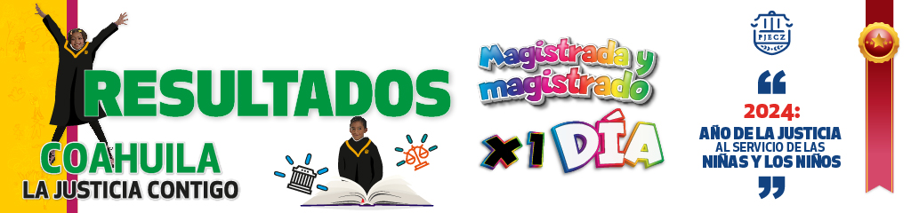 resultados convocatoria Magistrad@ por un día